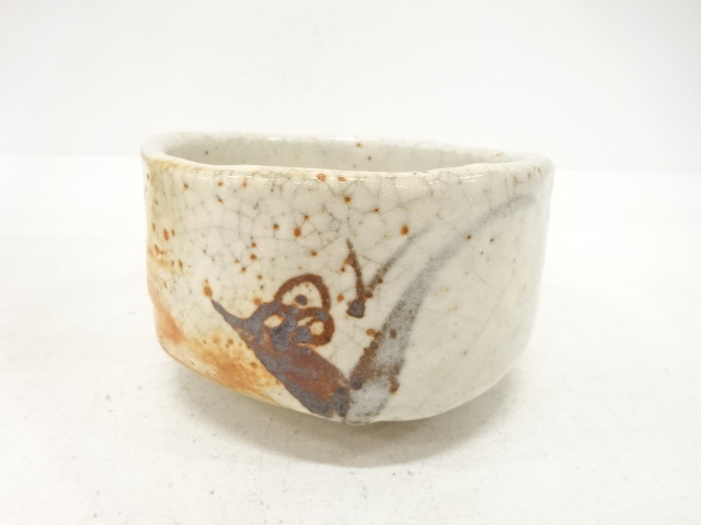 JAPANESE TEA CEREMONY / SHINO TEA CHAWAN / ARTISAN WORK